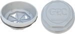 Taza de plastico a rosca completa GEC