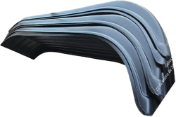 Guardabarro largo 2 ejes plastico