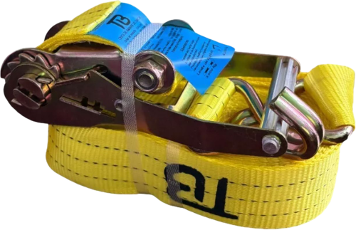 Faja c/ ratchet 2" x 10mts c/ gancho universal 3T TB