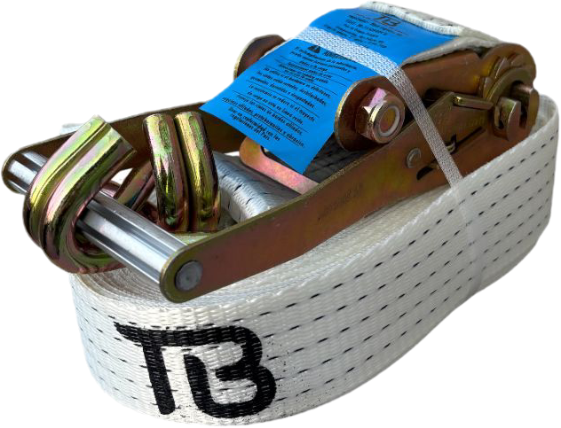 Faja c/ ratchet 2" x 10mts c/ gancho universal 5T TB 